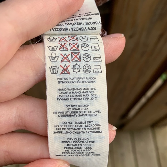 MNG Soft Knit Short Sleeve Patterned Blouse - Picture 8 of 8